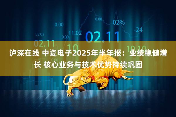 泸深在线 中瓷电子2025年半年报：业绩稳健增长 核心业务与技术优势持续巩固