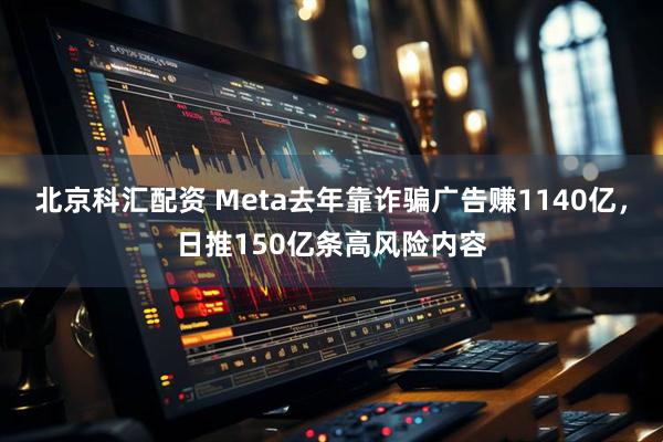 北京科汇配资 Meta去年靠诈骗广告赚1140亿，日推150亿条高风险内容